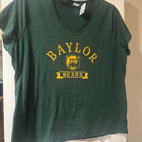 Baylor Bears Women’s V-Neck T-Shirt – Dark Green, Size 2XL, NWT - Picture 5 of 5